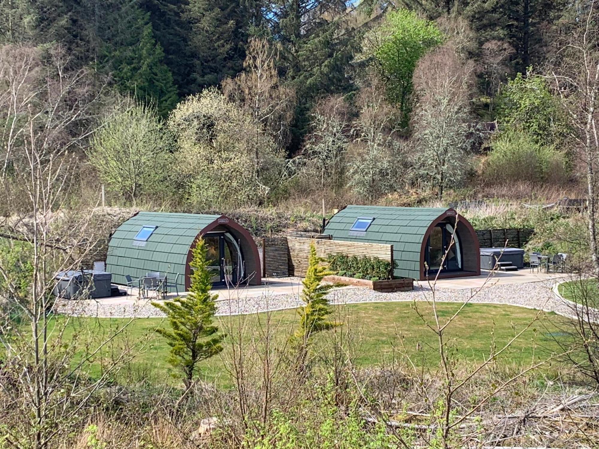 Red Squirrel Pod With Hot Tub Villa Oban Exterior photo